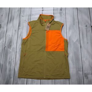 Duck Camp Men's Lightweight Grid Tech Hunting Fleece Vest L Large Ripstop